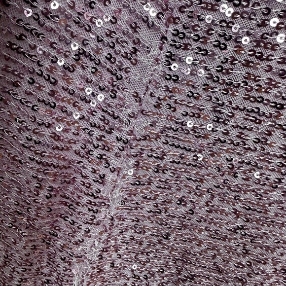 Fashion Nova Kiss Me Under The Moon Maxi Dress Pink Sequined XS Flawed. NWT. - Picture 9 of 14